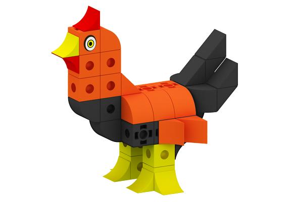 Gallo Cubics Granja 58 pcs