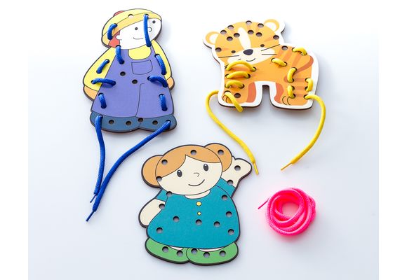 Ensartables con Cordones Medianos