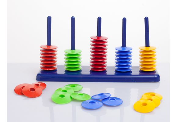 Ábaco Grande 5 Lineas