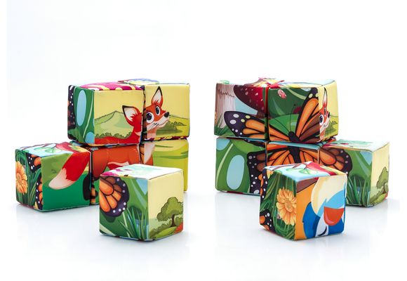 Rompecabezas Cubos en Espuma