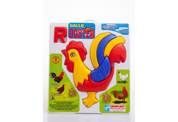 Rompecabezas Infantil Gallo