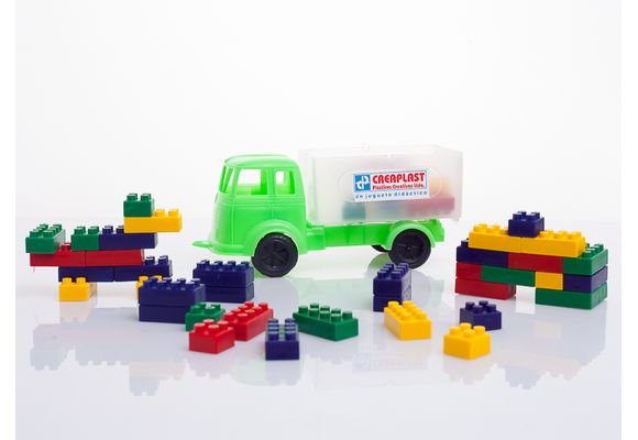 Furgon Con Fichas Para Armar