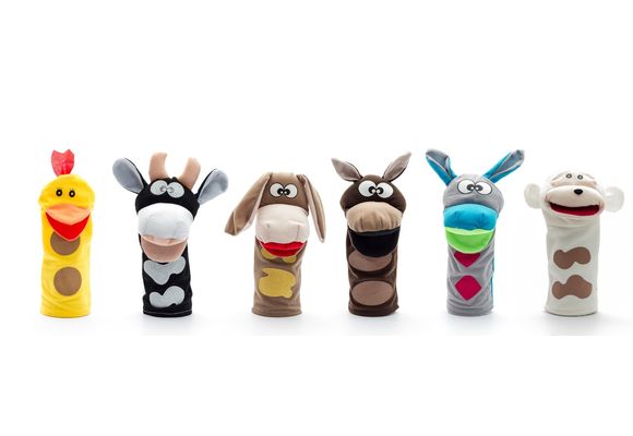 Títeres Animales x 6