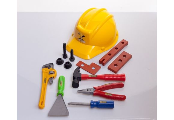 Casco Ingeniero con Herramientas