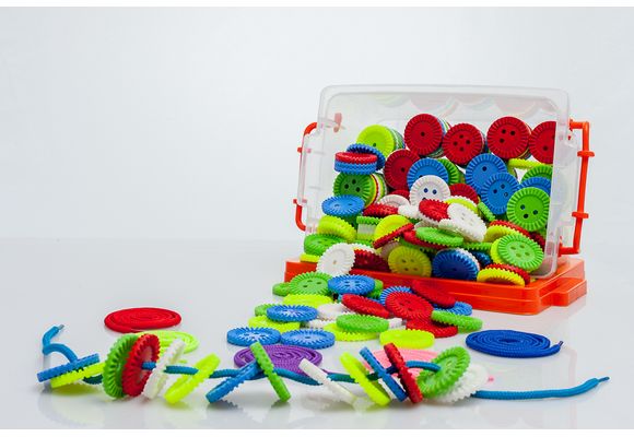 Botones Ensartables Kilo 280 Piezas