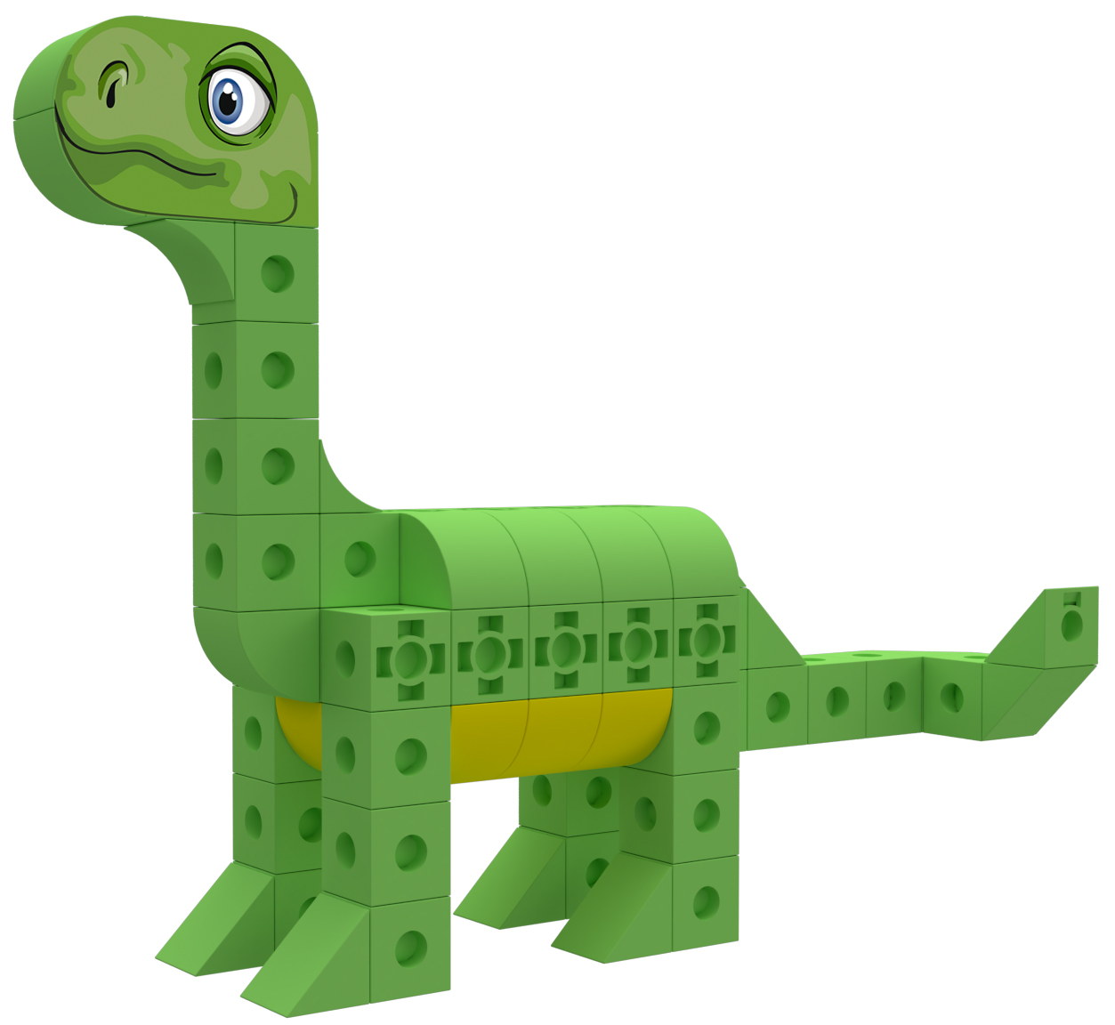 DinoCubics: Brontosaurio