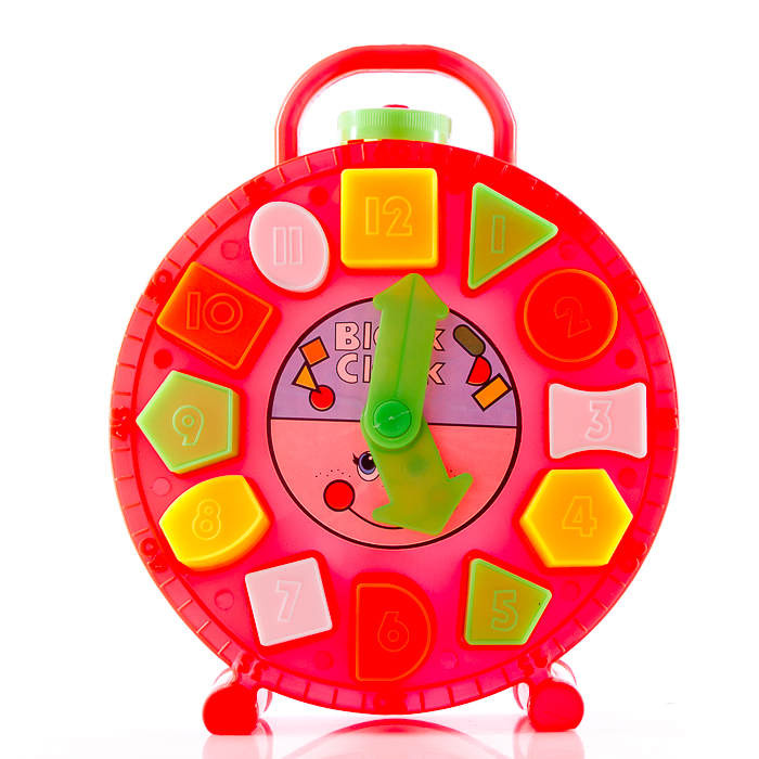 Reloj Didáctico encajables x 12 fichas