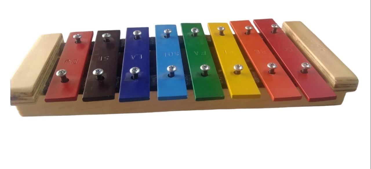 Xilófono con baqueta de madera 8 notas