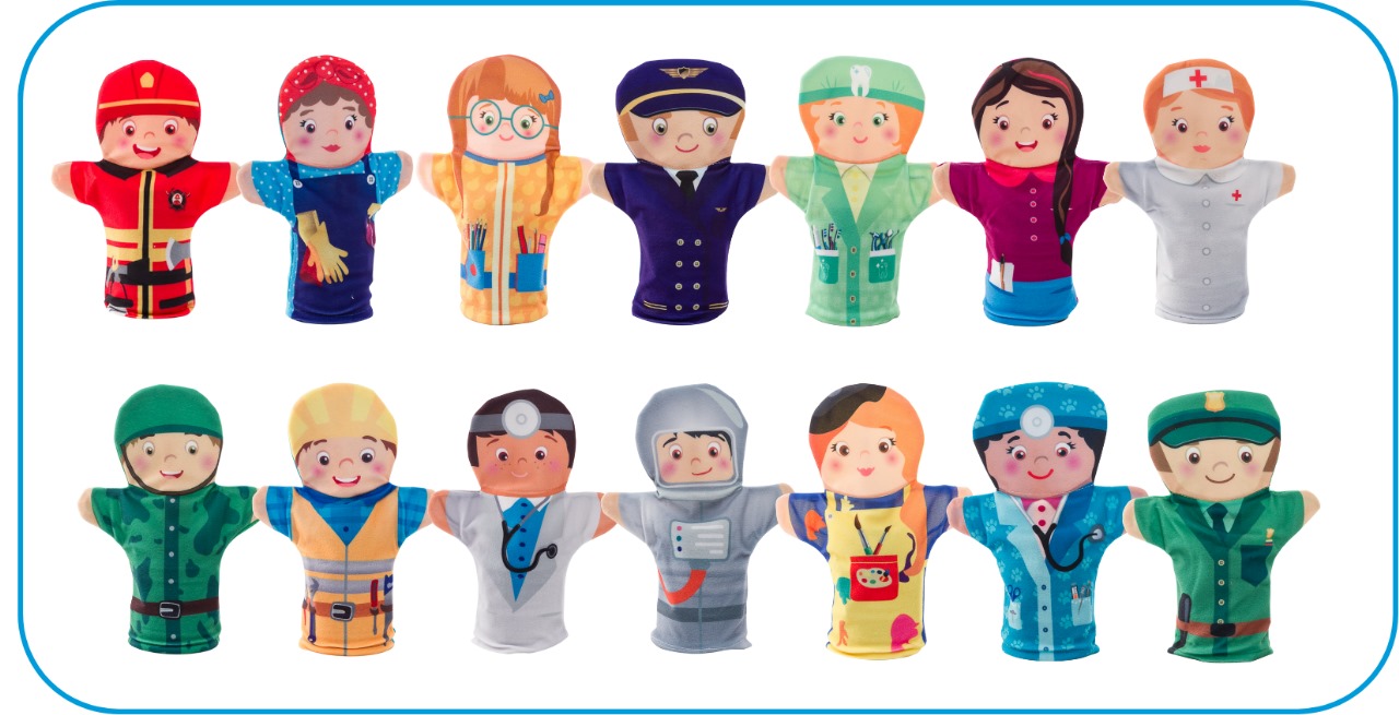 Títeres Oficios x 14